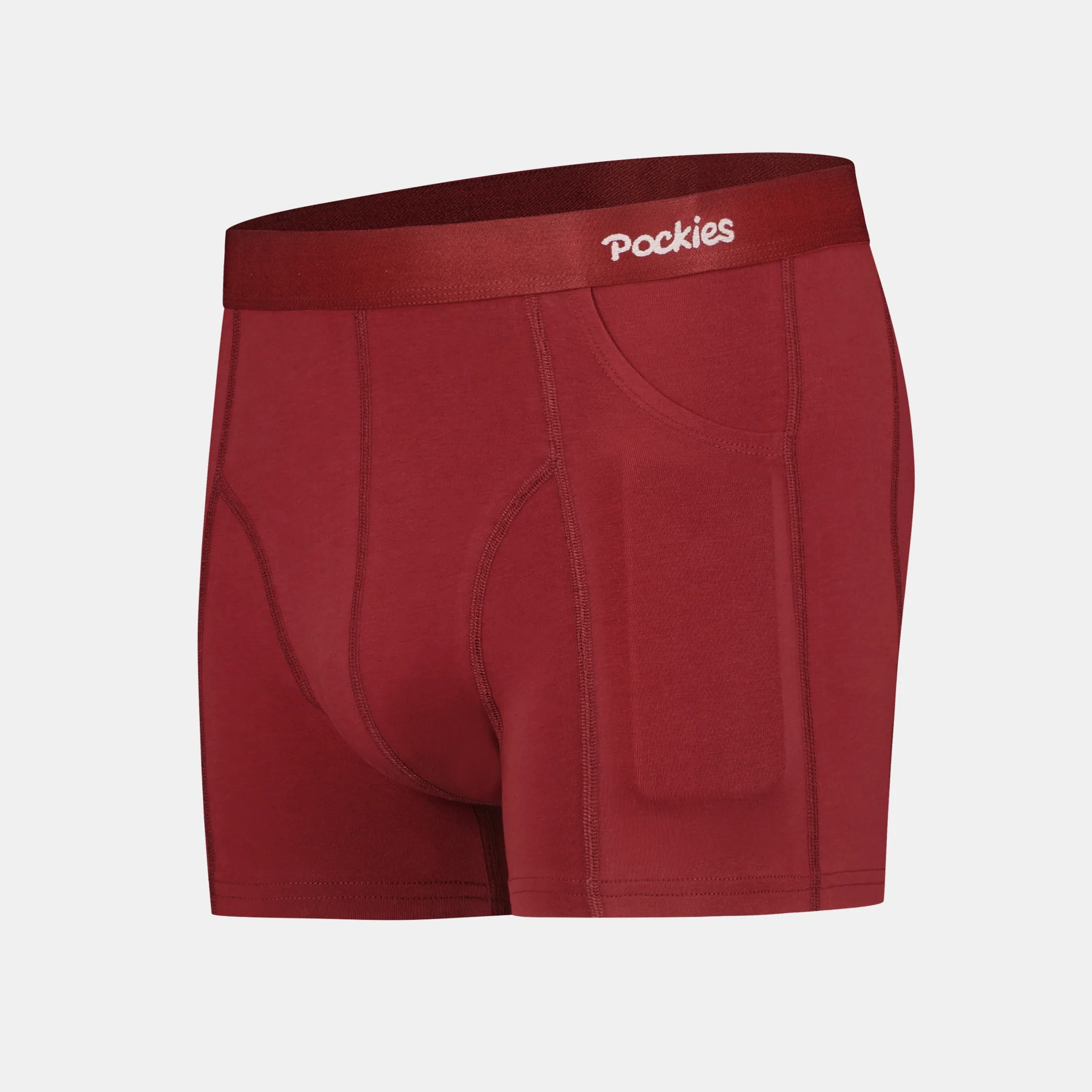 Burgundy Boxer Briefs - Image 3